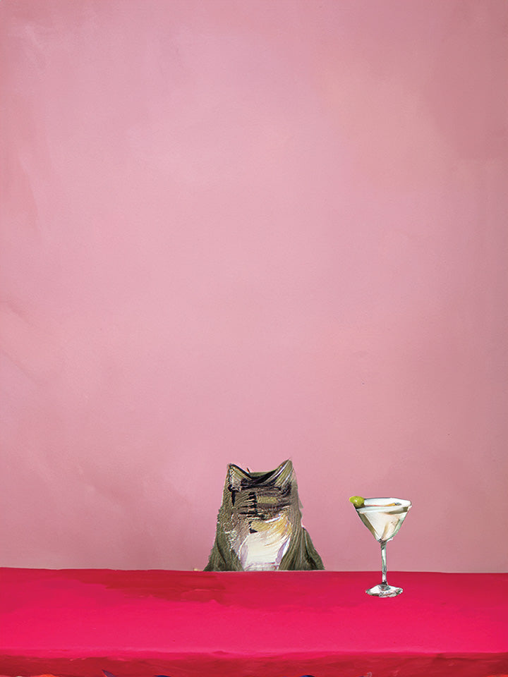 PINK MARTINI - CUSTOM PET PORTRAIT
