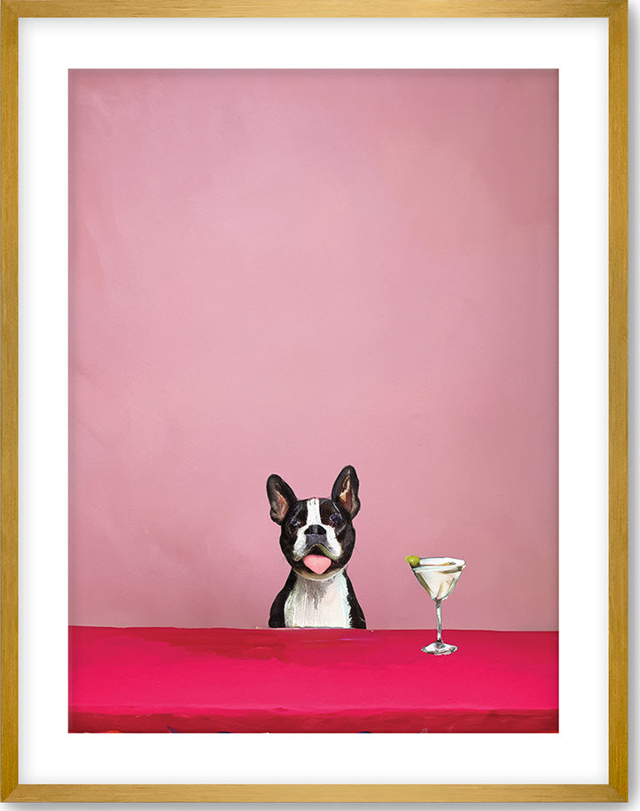 PINK MARTINI - CUSTOM PET PORTRAIT