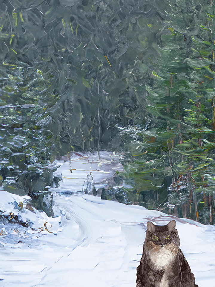 WINTER FOREST - CUSTOM PET PORTRAIT