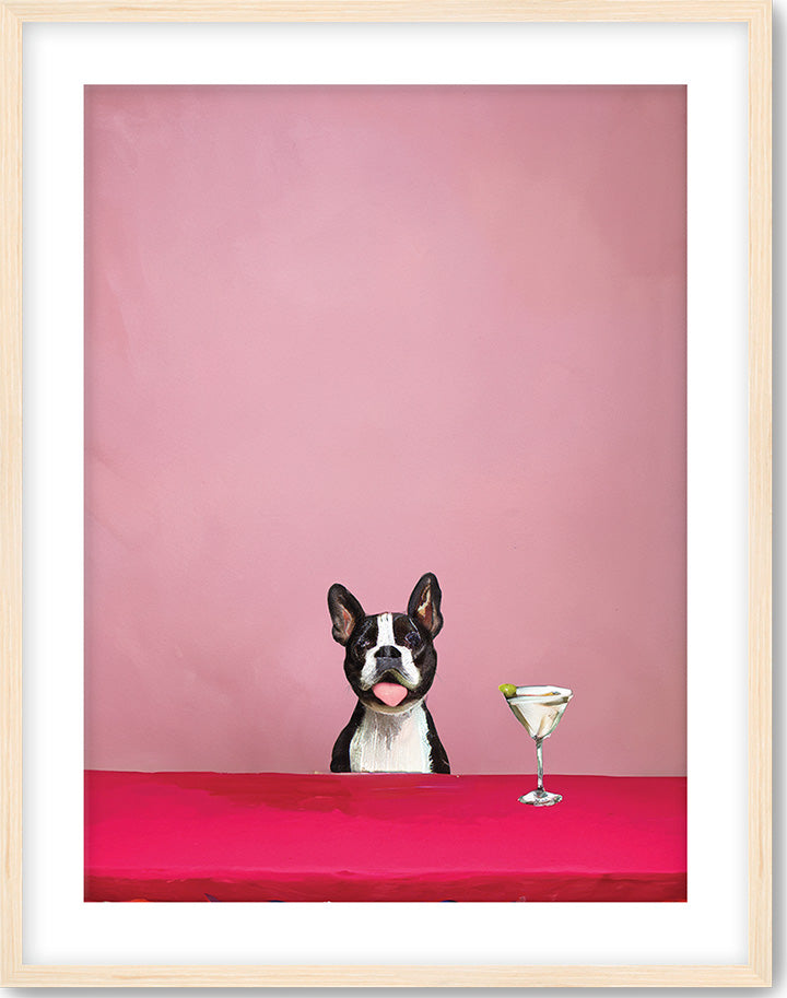 PINK MARTINI - CUSTOM PET PORTRAIT